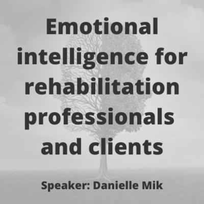Emotional Intelligence for Rehabilitation