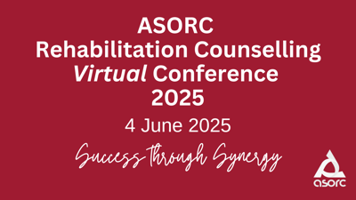 2025 Rehabilitation Counsellors Virtual Conference