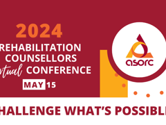 ASORC 2024 Rehabilitation Counsellors Virtual Conference