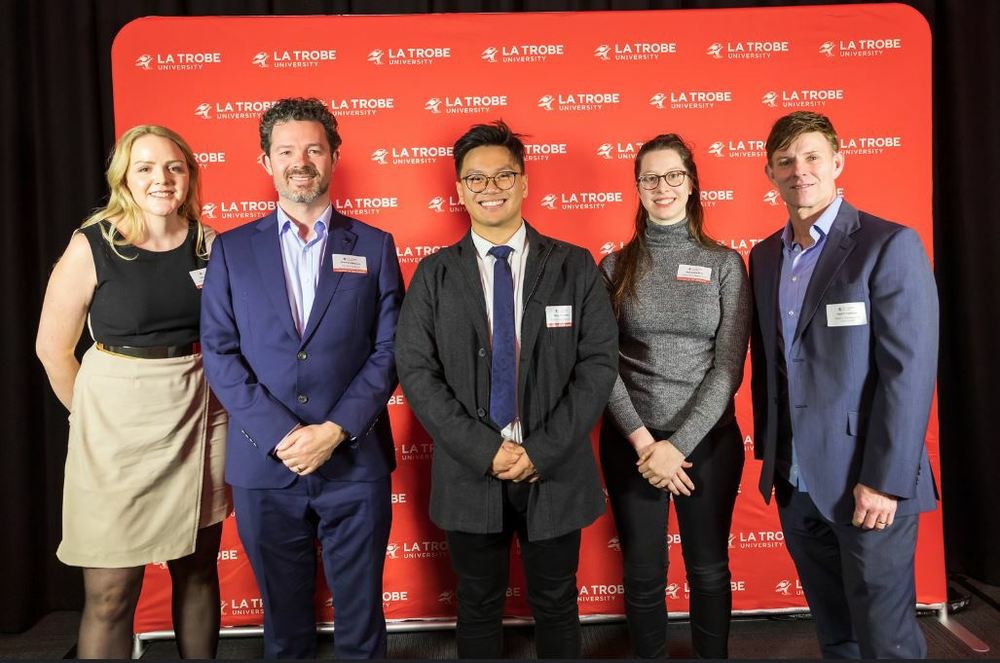 Miguel Perfecto and Alexandra Birch the 2018 student prize winner